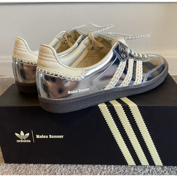 Adidas Samba Wales Bonner Silver main image 4
